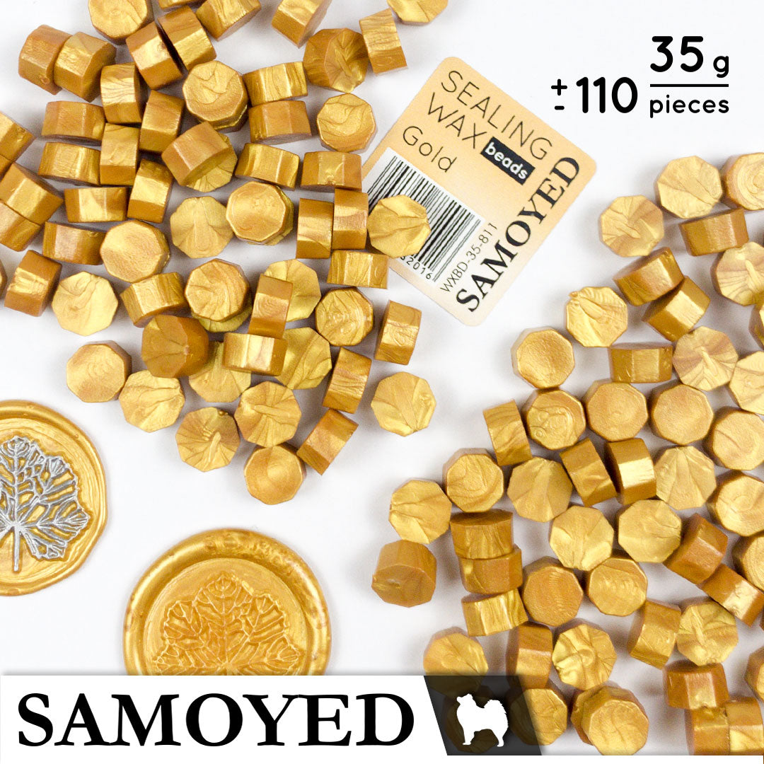 Sealing Wax Beads Samoyed WXBD-35