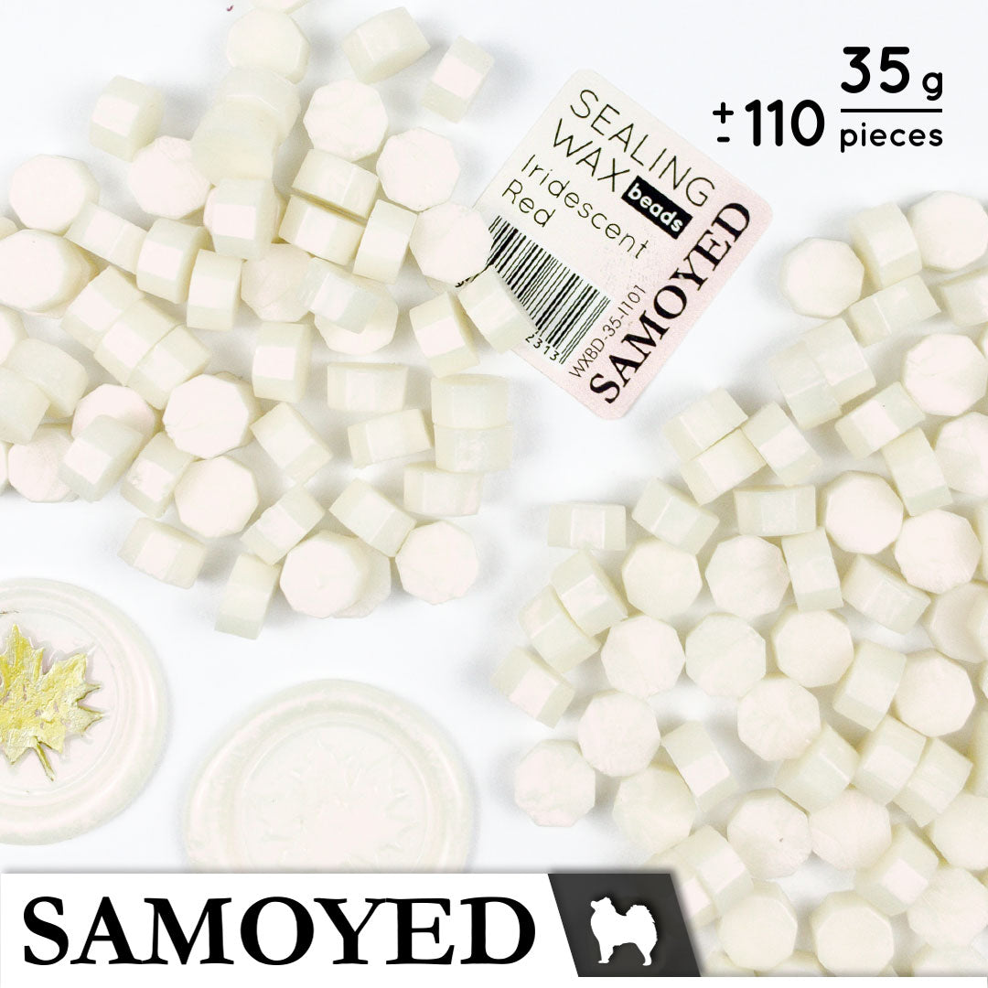 Sealing Wax Beads Samoyed WXBD-35