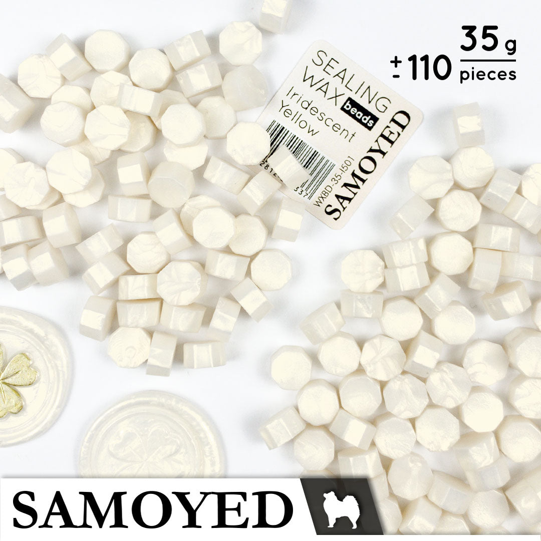 Sealing Wax Beads Samoyed WXBD-35