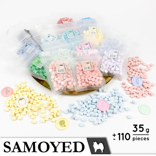 Sealing Wax Beads Samoyed WXBD-35
