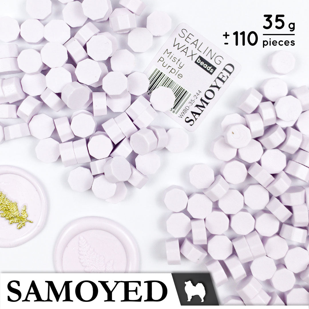 Sealing Wax Beads Samoyed WXBD-35