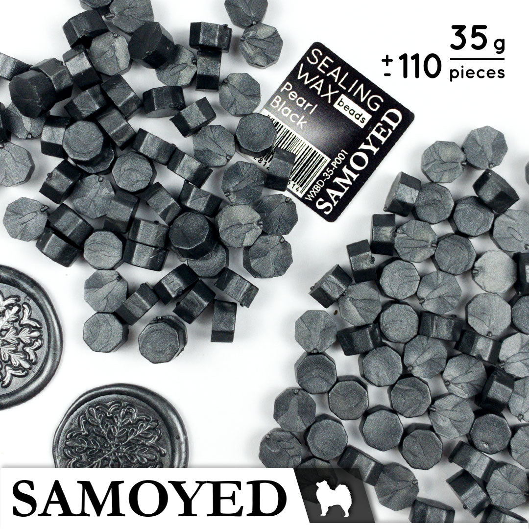 Sealing Wax Beads Samoyed WXBD-35