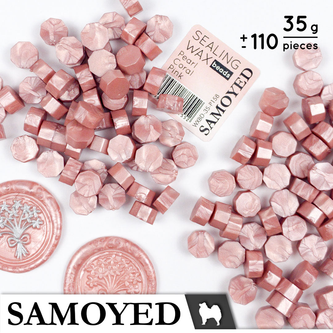 Sealing Wax Beads Samoyed WXBD-35