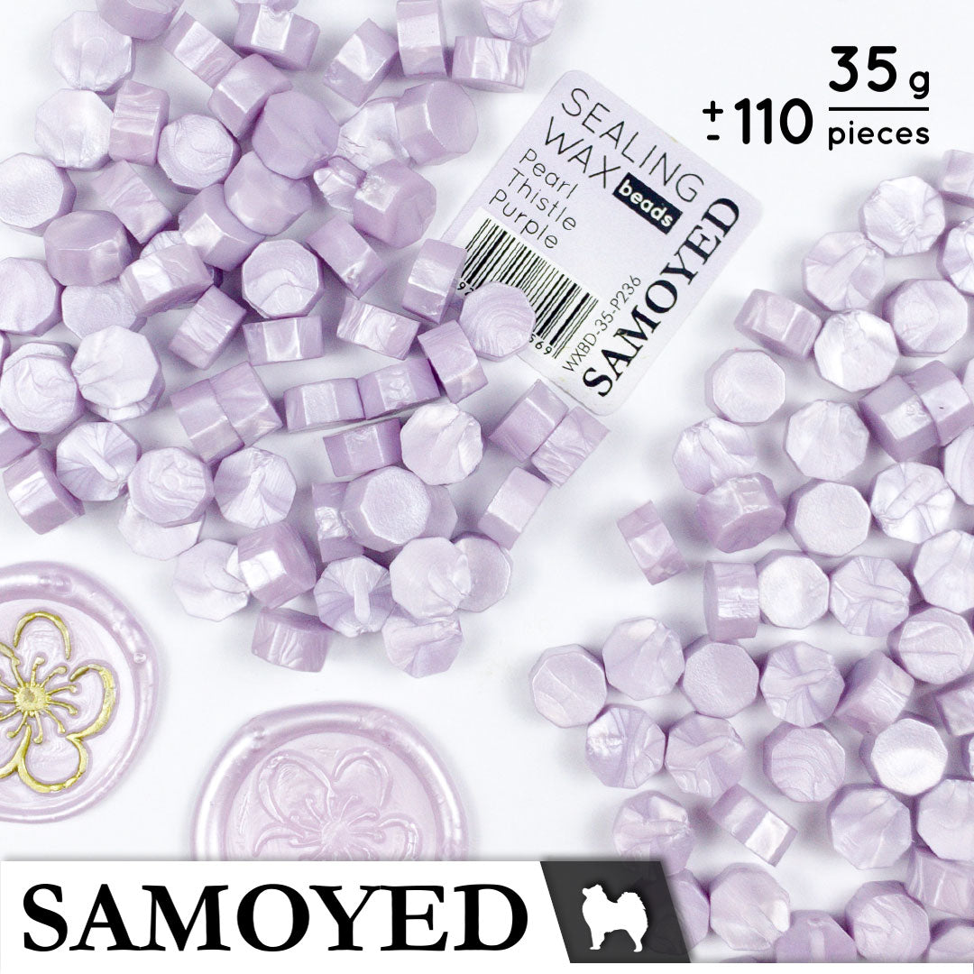 Sealing Wax Beads Samoyed WXBD-35