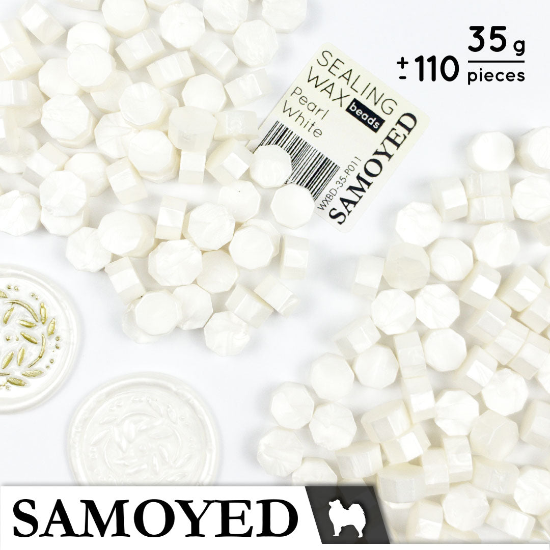 Sealing Wax Beads Samoyed WXBD-35