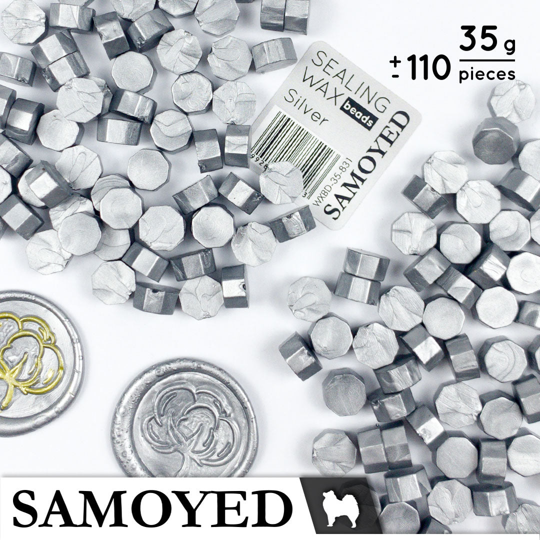 Sealing Wax Beads Samoyed WXBD-35