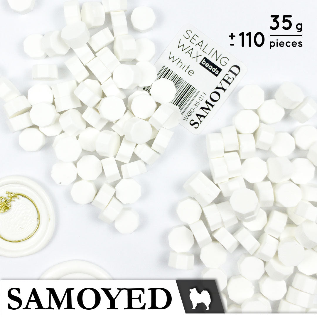 Sealing Wax Beads Samoyed WXBD-35