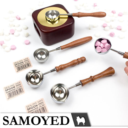 Sealing Wax Spoon Samoyed WXOO