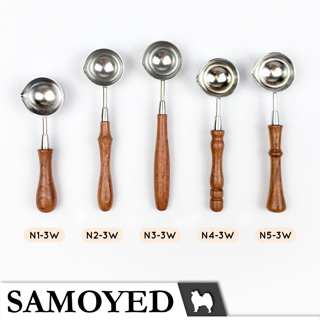 Sealing Wax Spoon Samoyed WXOO