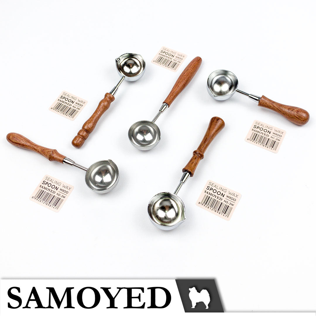 Sealing Wax Spoon Samoyed WXOO