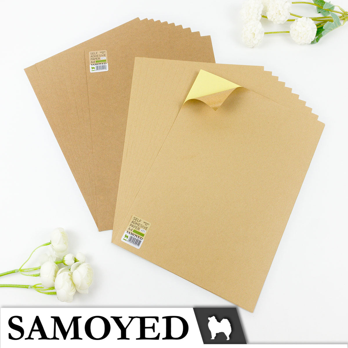 Self Adhesive Paper Samoyed SADP-KF A4 10 Sheets