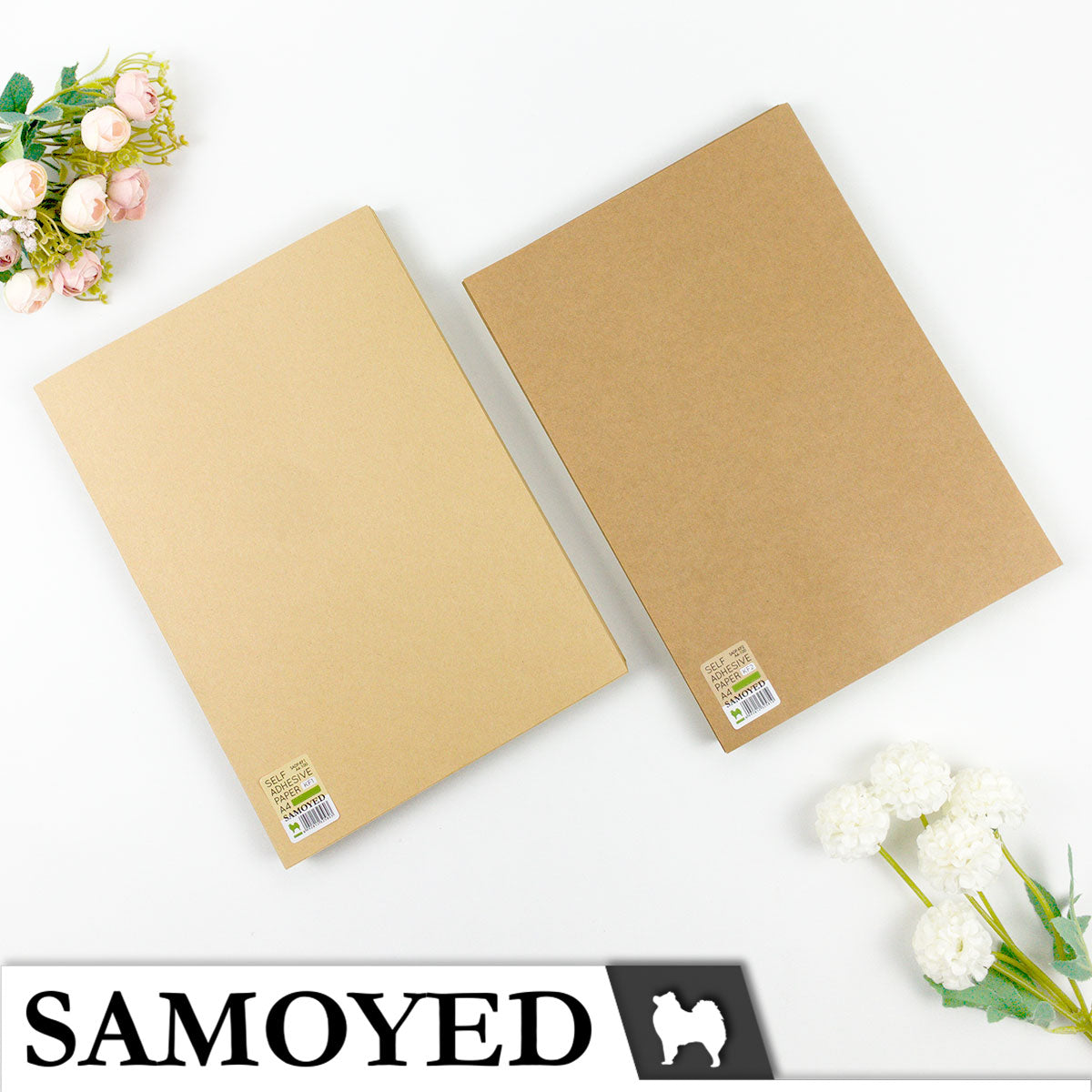 Self Adhesive Paper Samoyed SADP-KF A4 100 Sheets