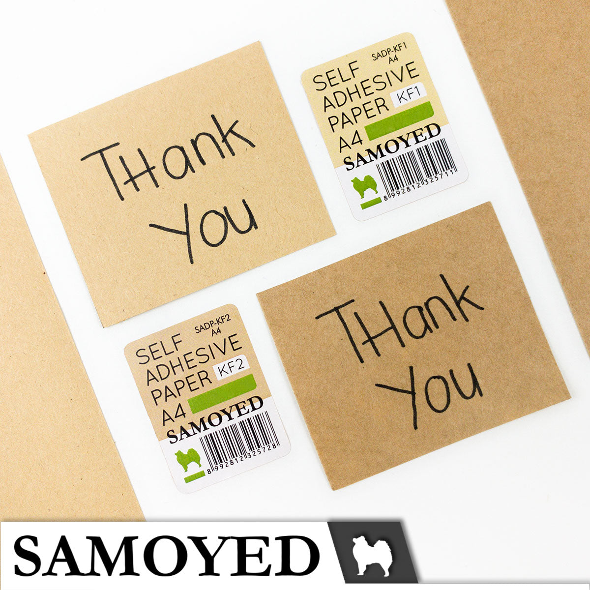Self Adhesive Paper Samoyed SADP-KF A4 20 Sheets
