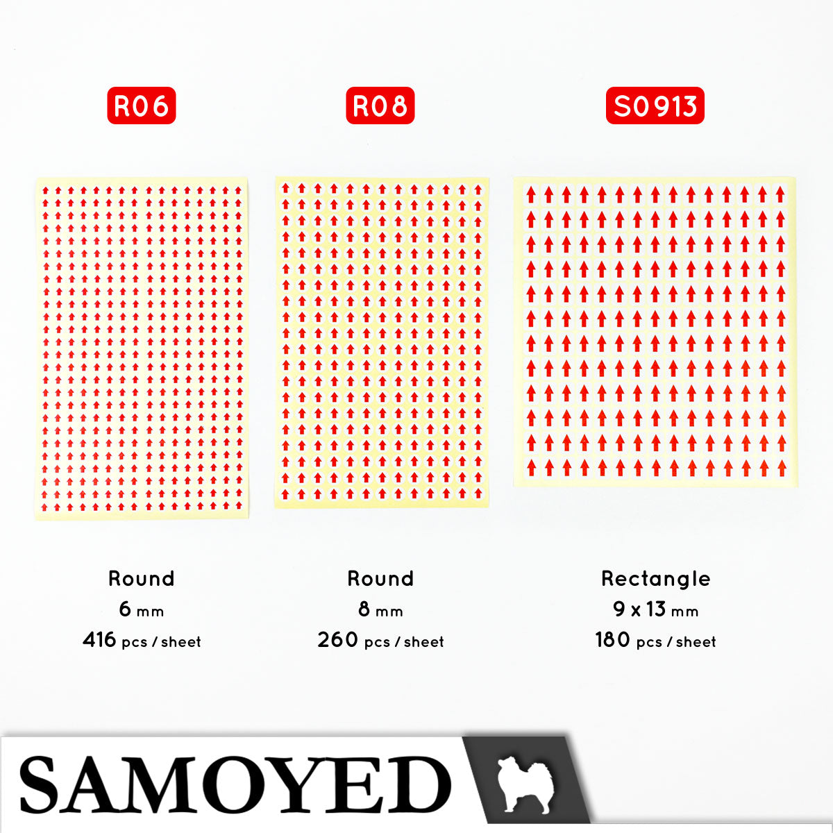 Self Adhesive Paper Samoyed SADP-RW