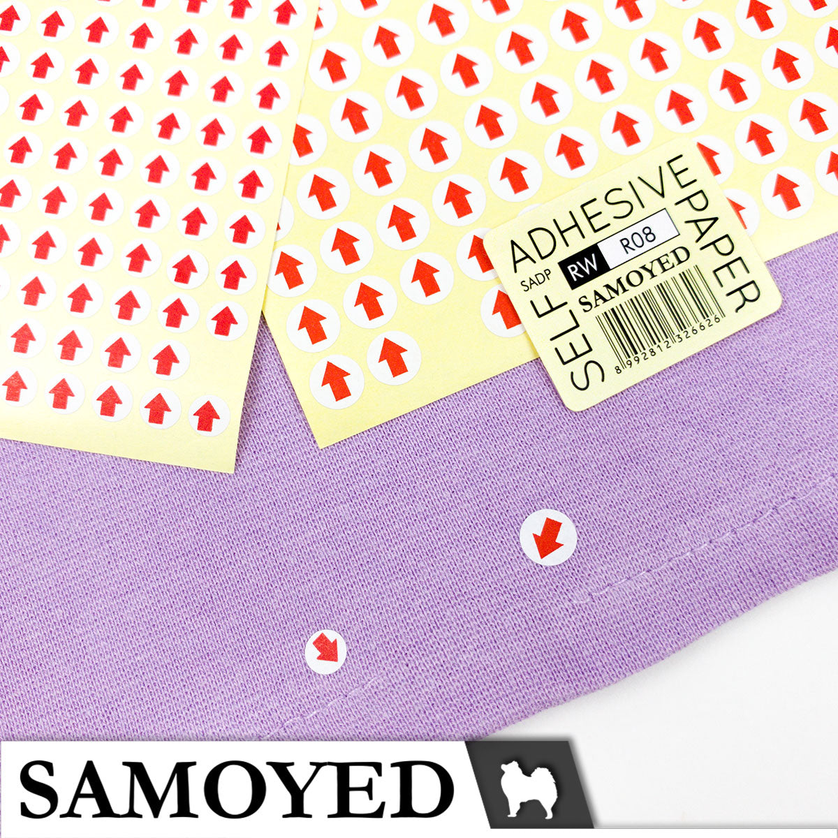 Self Adhesive Paper Samoyed SADP-RW
