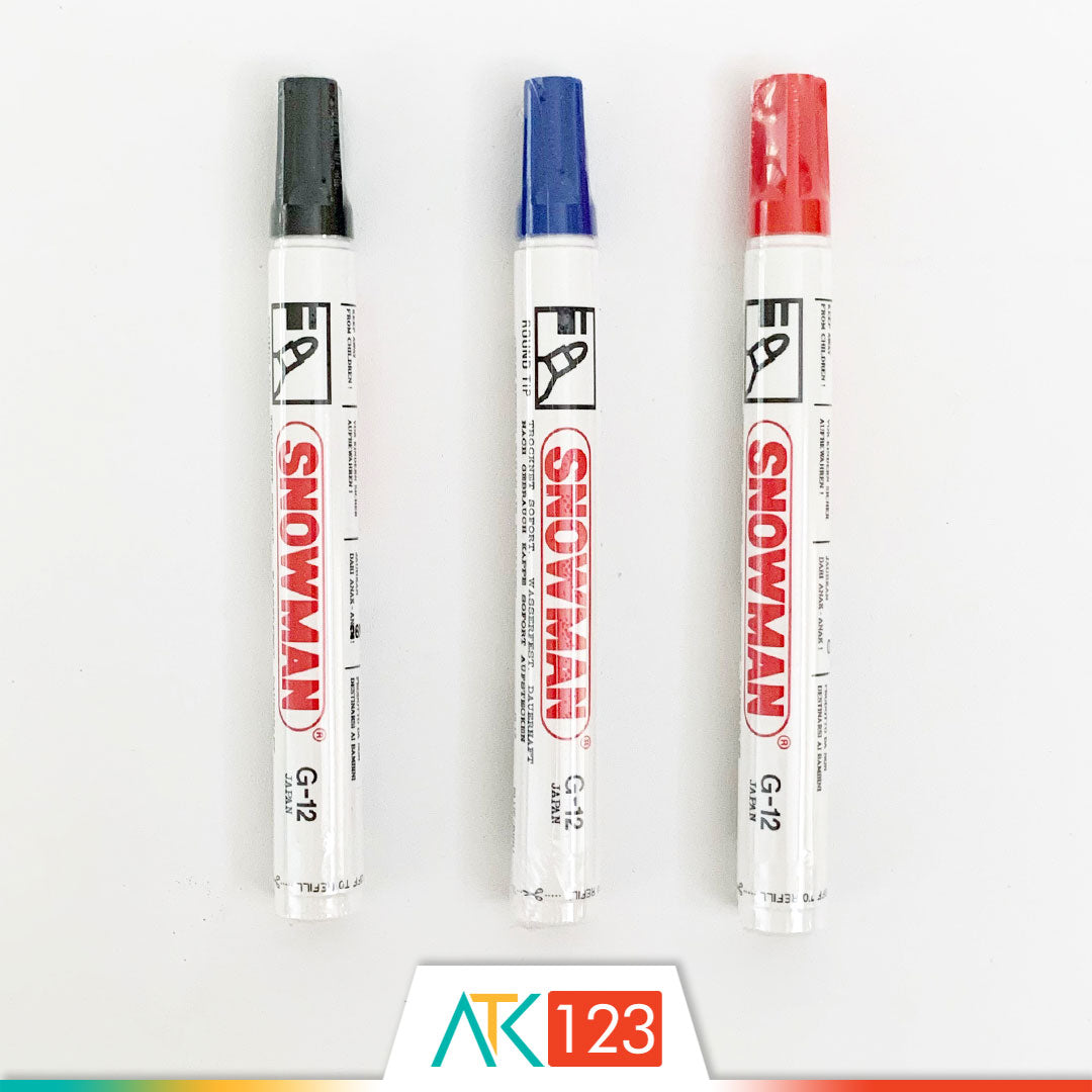 Permanent Marker Snowman G-12