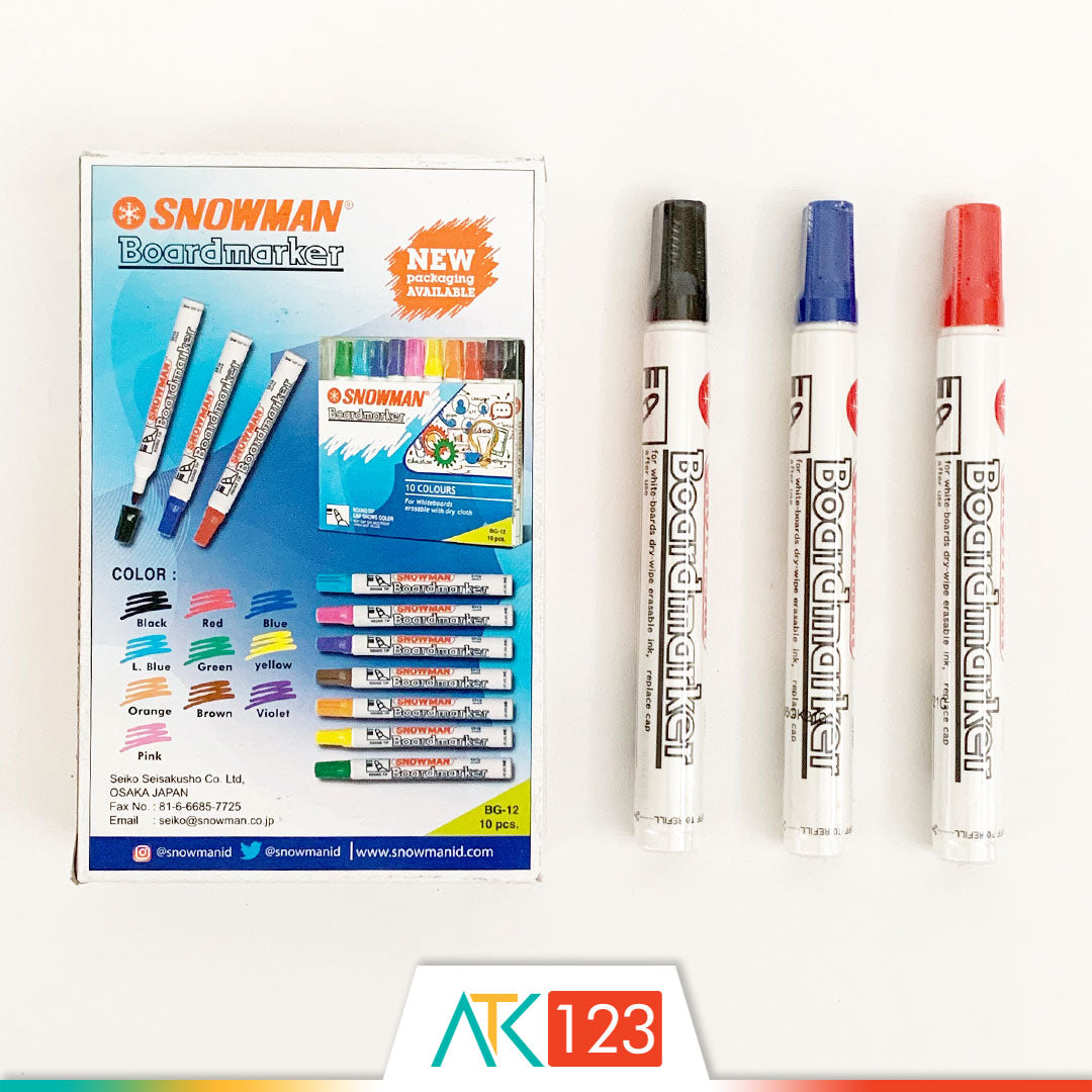 Boardmarker Snowman BG-12