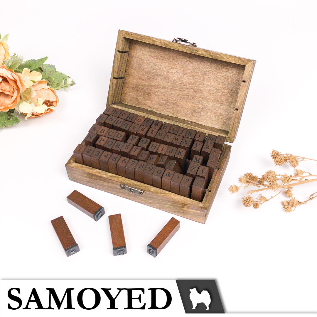 Stamp Set Samoyed STM-AN70