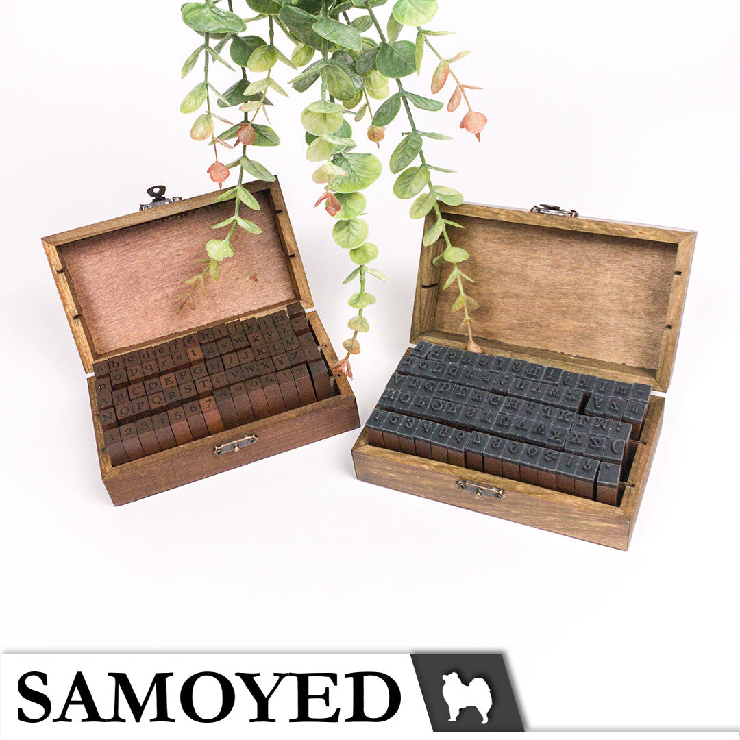 Stamp Set Samoyed STM-AN70