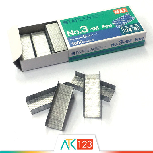 Staples Max No. 3 - 1M - 24/6
