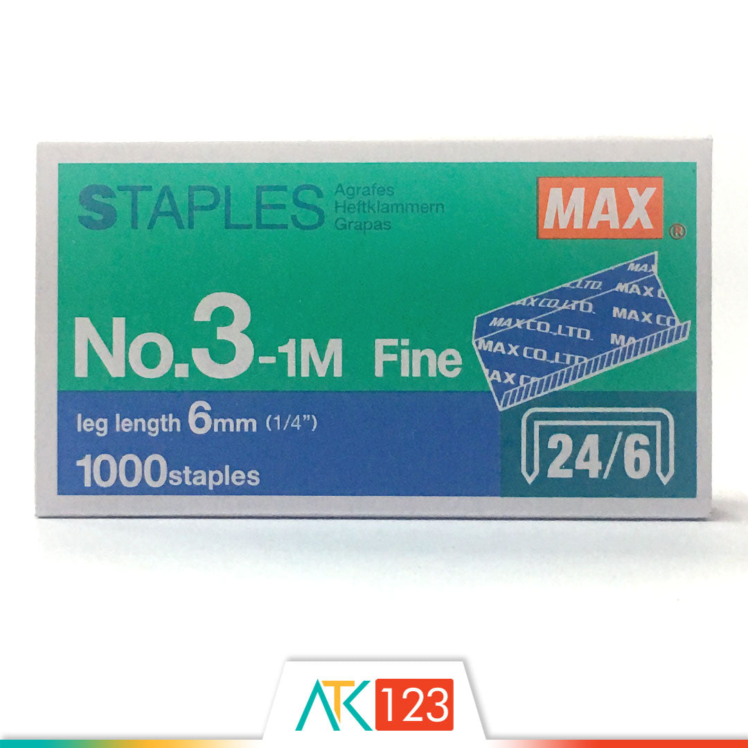 Staples Max No. 3 - 1M - 24/6