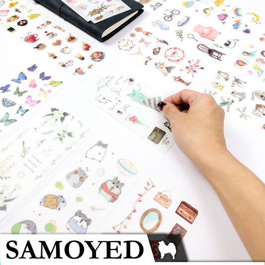 Stickers Samoyed STKR-EM