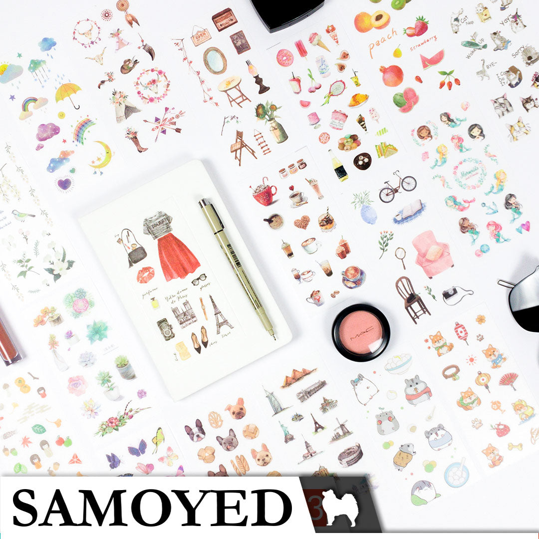 Stickers Samoyed STKR-EM