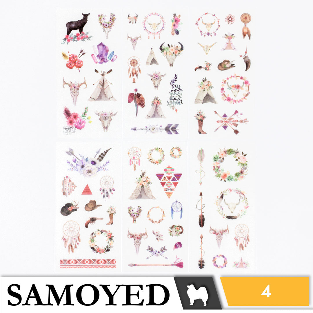 Stickers Samoyed STKR-EM