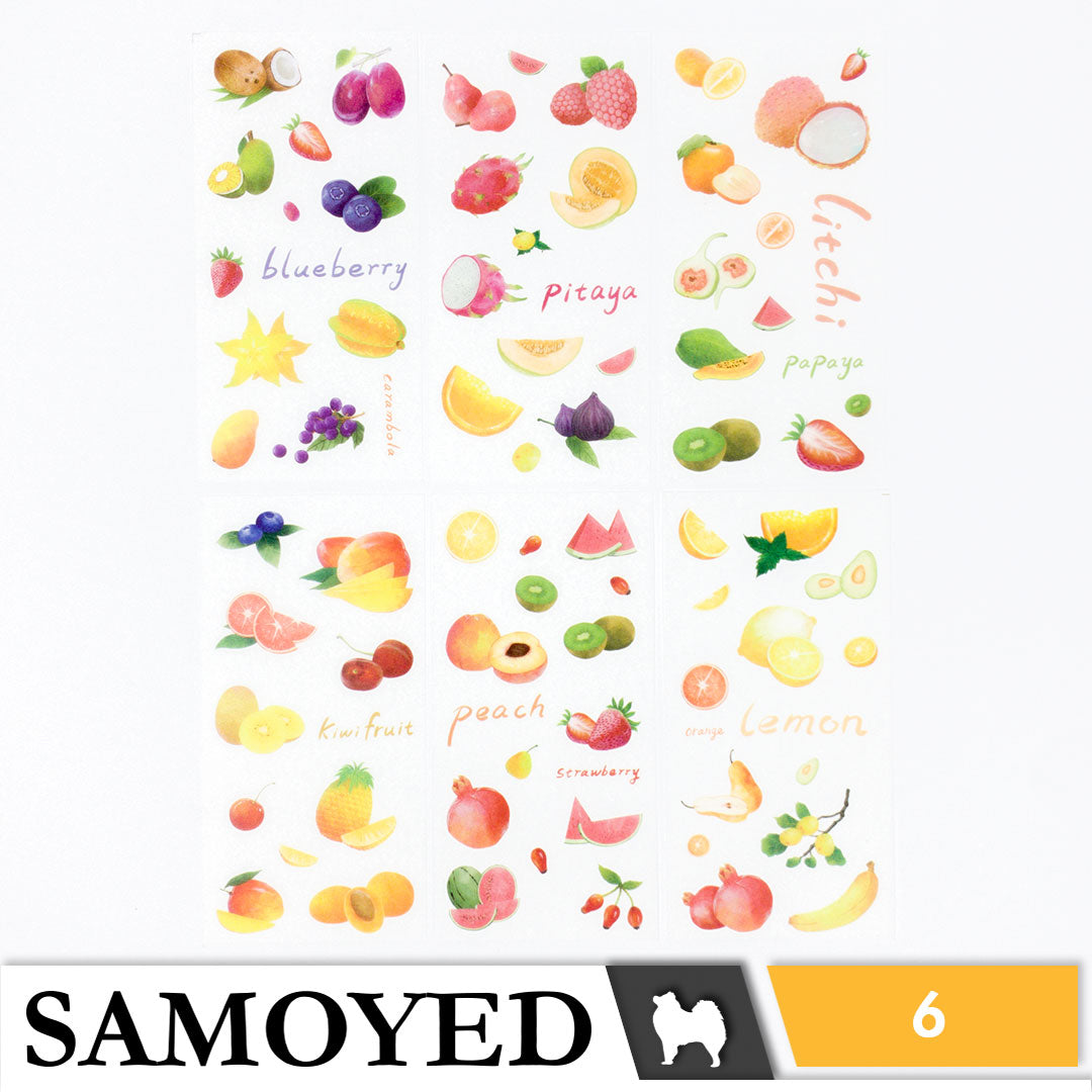 Stickers Samoyed STKR-EM