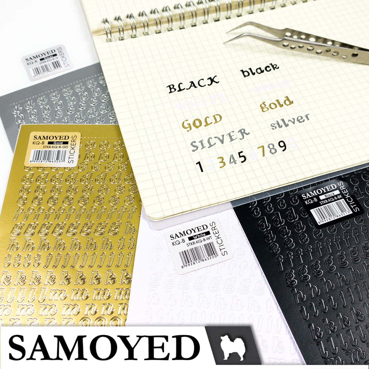 Stickers Samoyed STKR-KQ