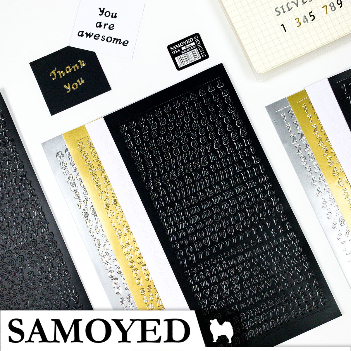 Stickers Samoyed STKR-KQ