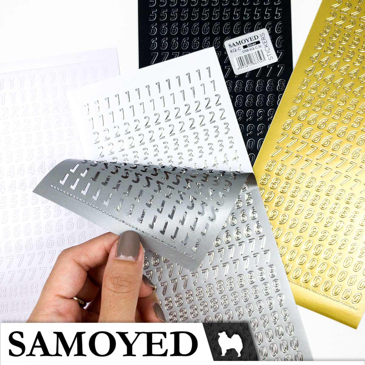 Stickers Samoyed STKR-KQ