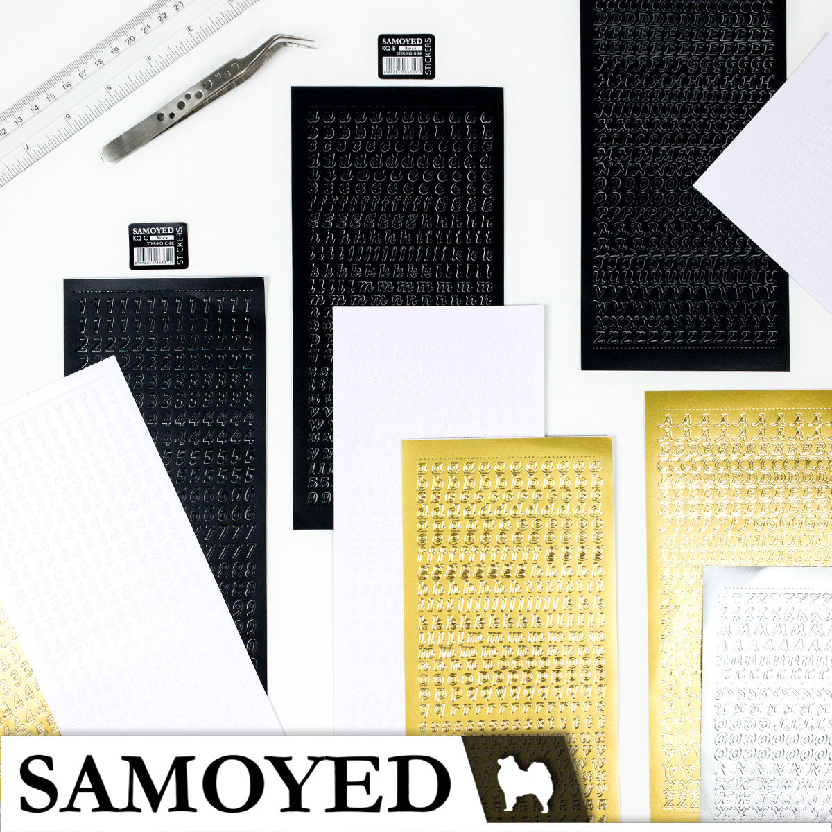 Stickers Samoyed STKR-KQ
