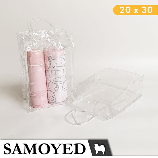 Tote Bag PVC Samoyed 20 x 30 x 10 cm