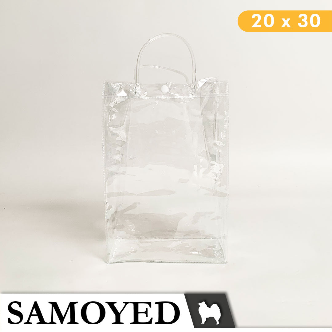 Tote Bag PVC Samoyed 20 x 30 x 10 cm
