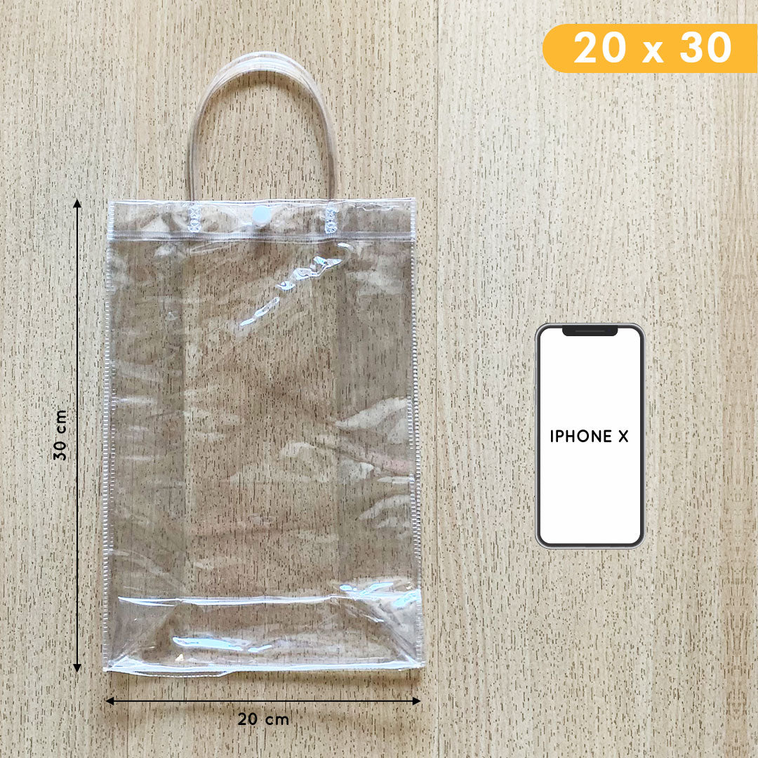 Tote Bag PVC Samoyed 20 x 30 x 10 cm