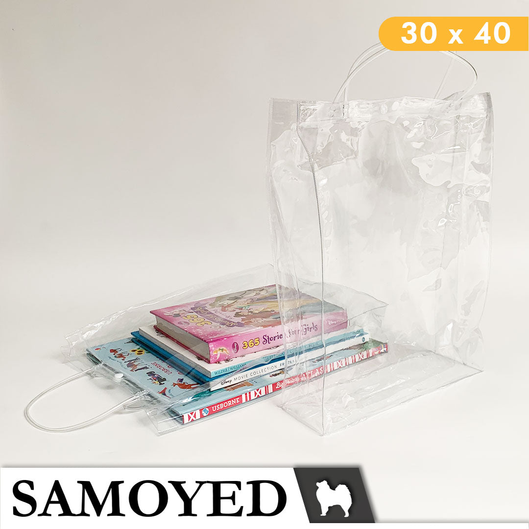 Tote Bag PVC Samoyed 30 x 40 x 10 cm