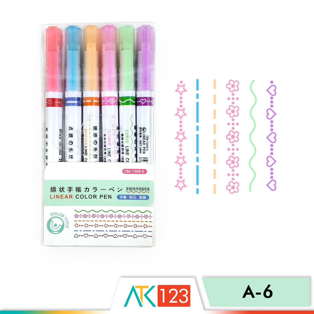 Linear Color Pen Set LCPS-MI