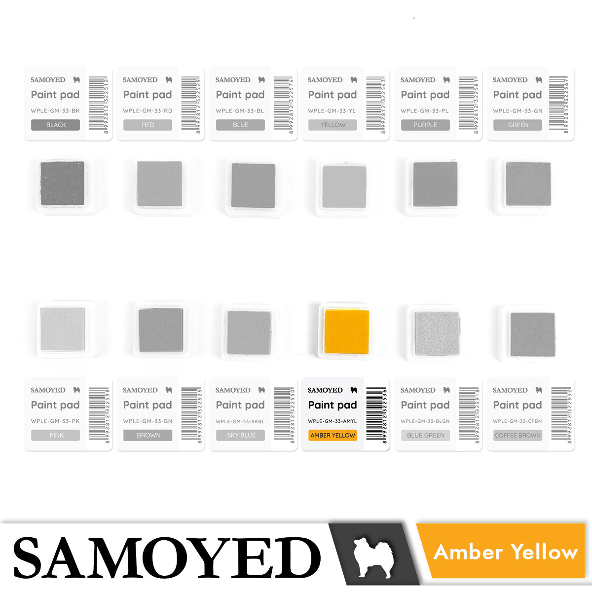Paint Pad Samoyed WPLE-GM