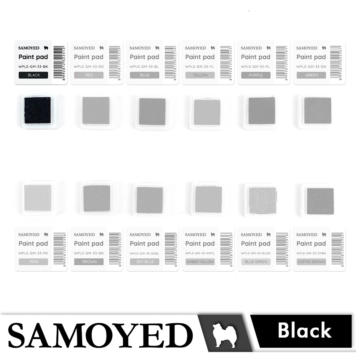 Paint Pad Samoyed WPLE-GM