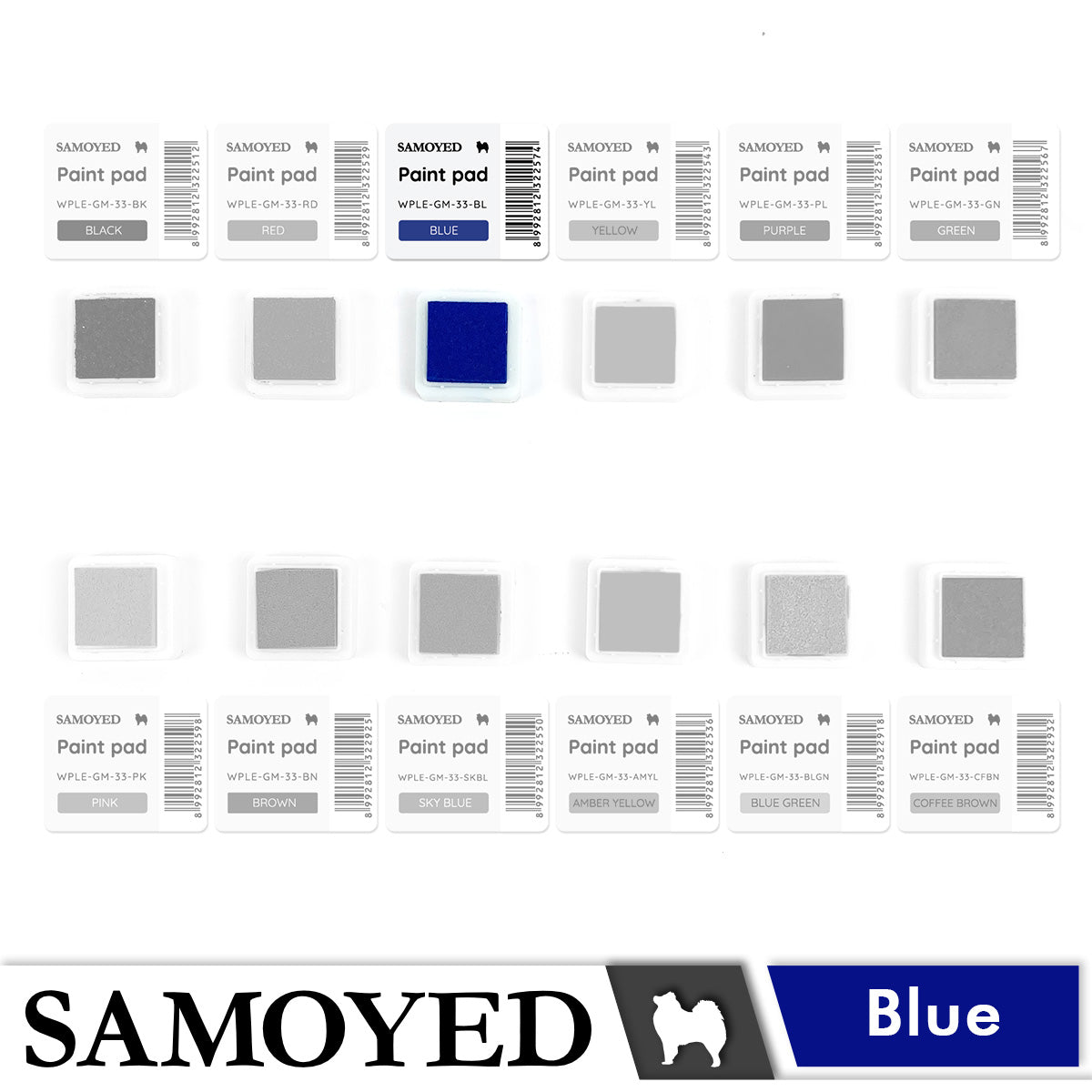 Paint Pad Samoyed WPLE-GM