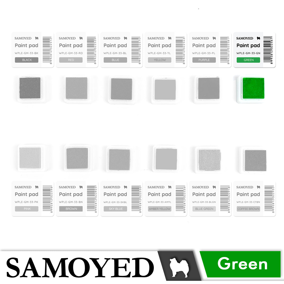 Paint Pad Samoyed WPLE-GM