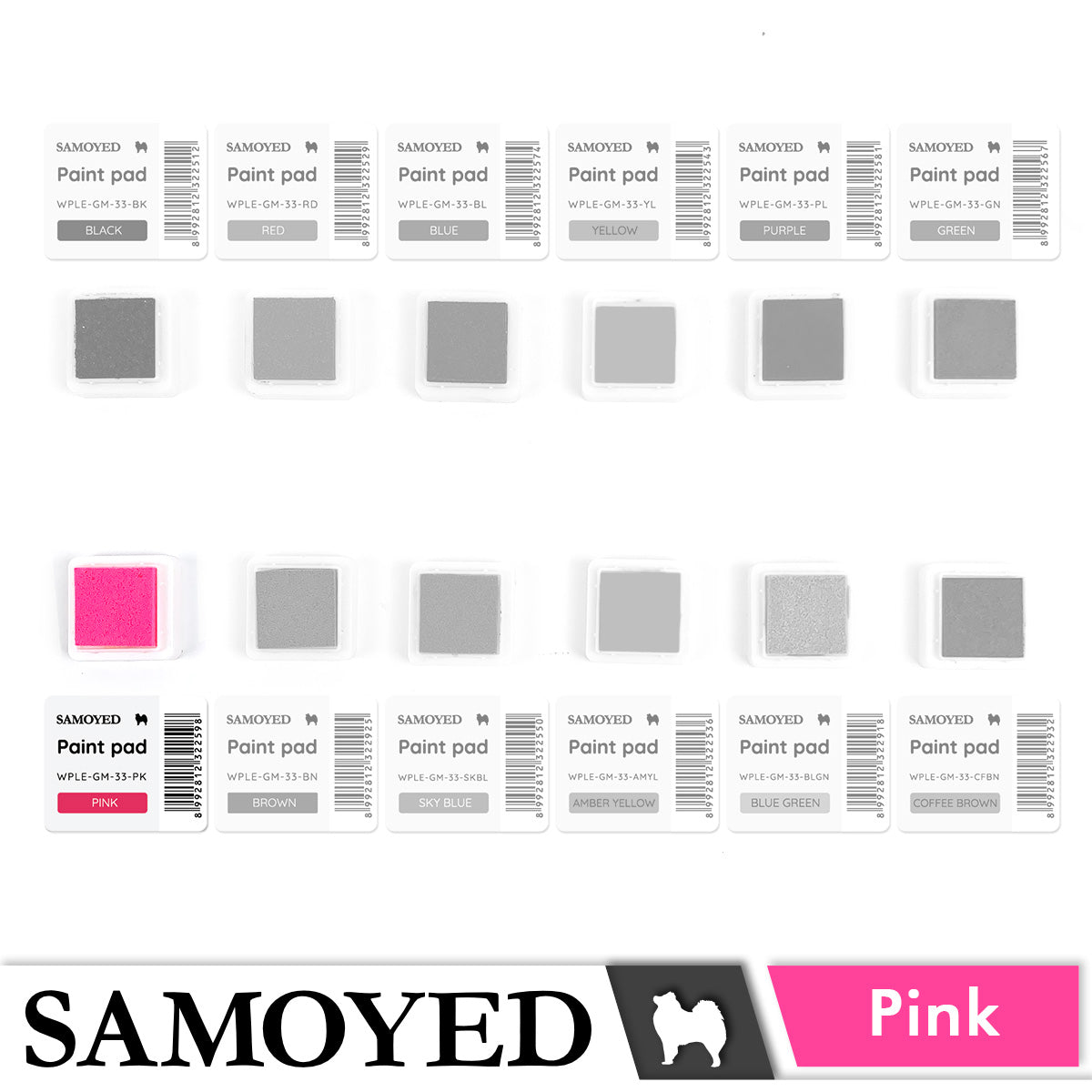 Paint Pad Samoyed WPLE-GM