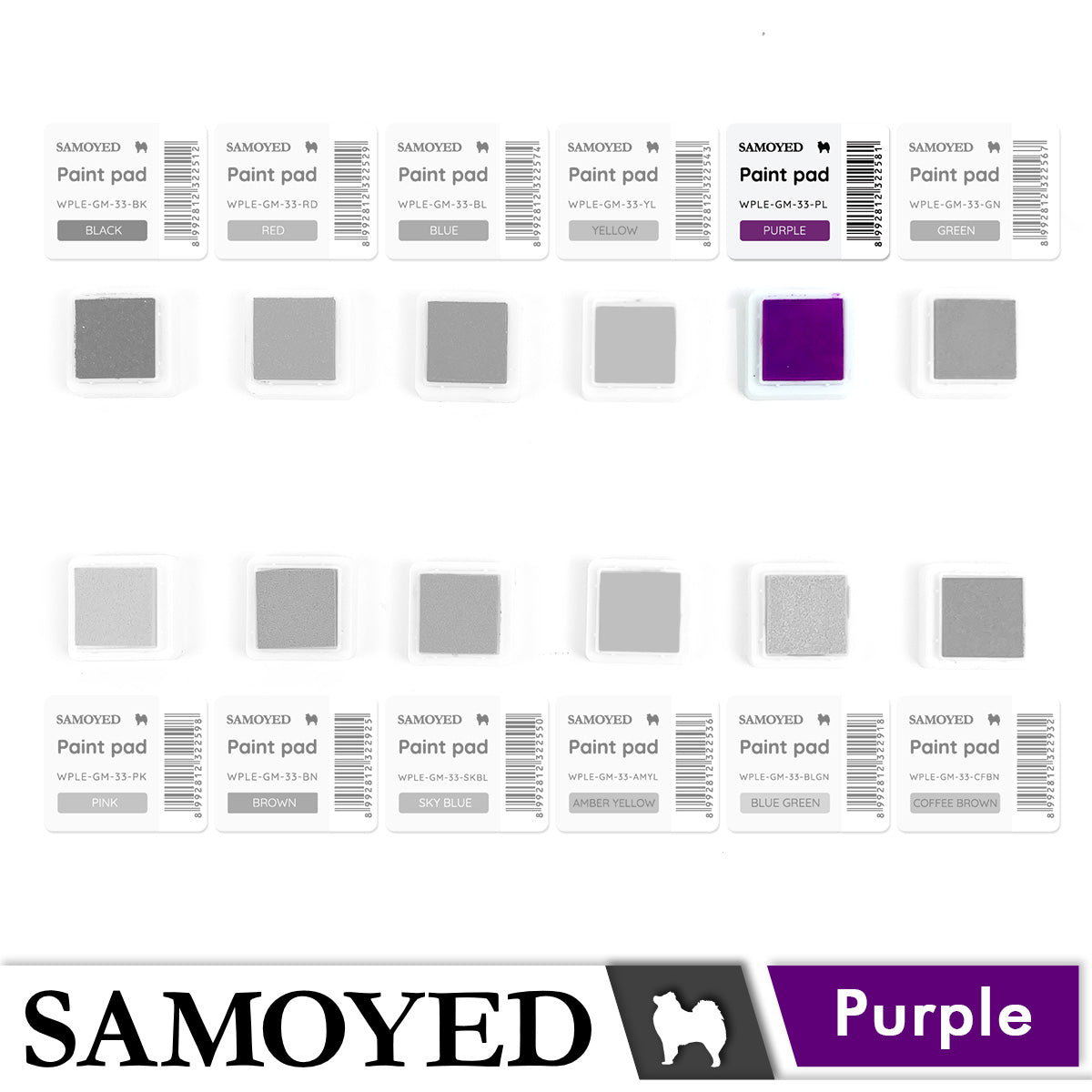 Paint Pad Samoyed WPLE-GM