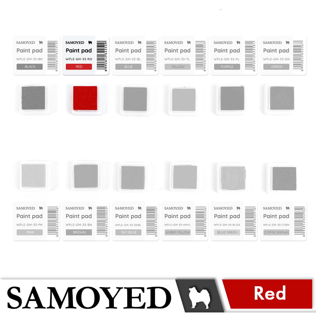Paint Pad Samoyed WPLE-GM