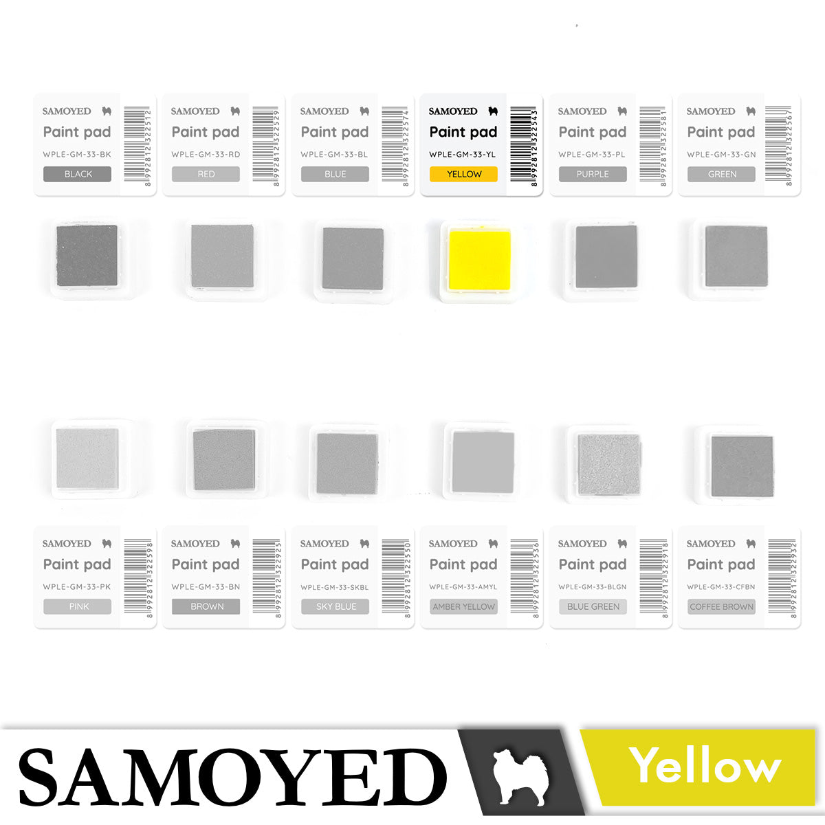 Paint Pad Samoyed WPLE-GM