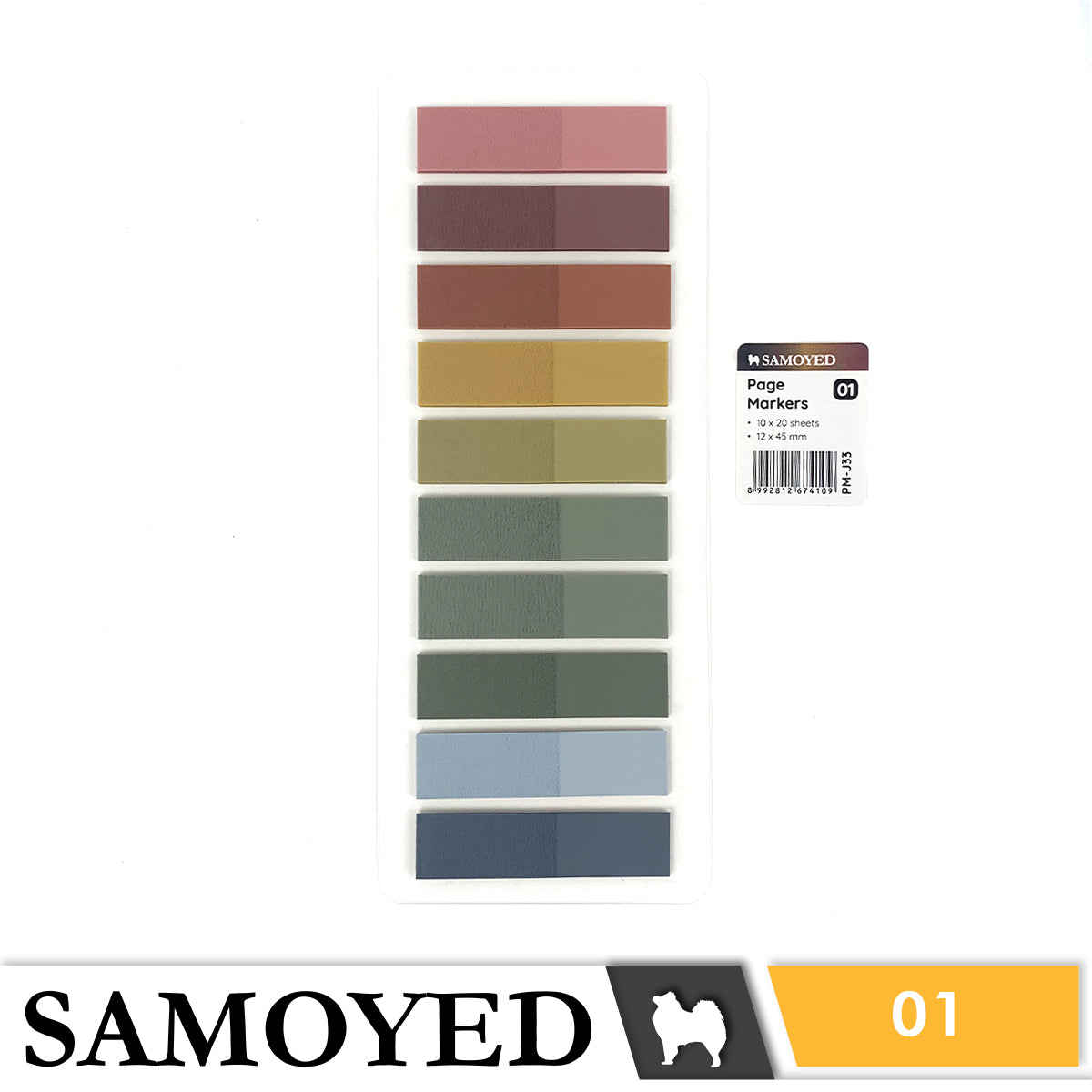 Page Markers Samoyed PM-J33