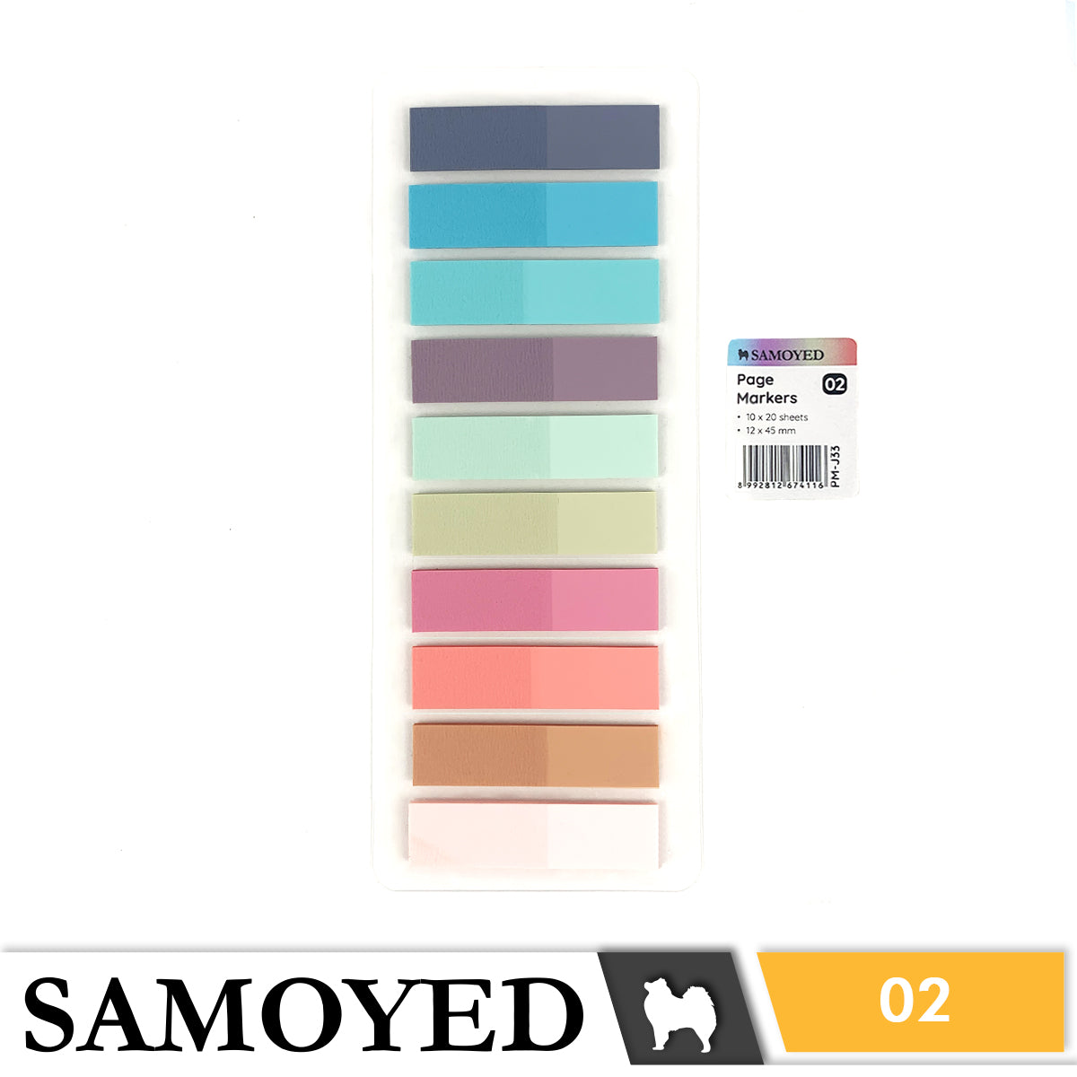 Page Markers Samoyed PM-J33