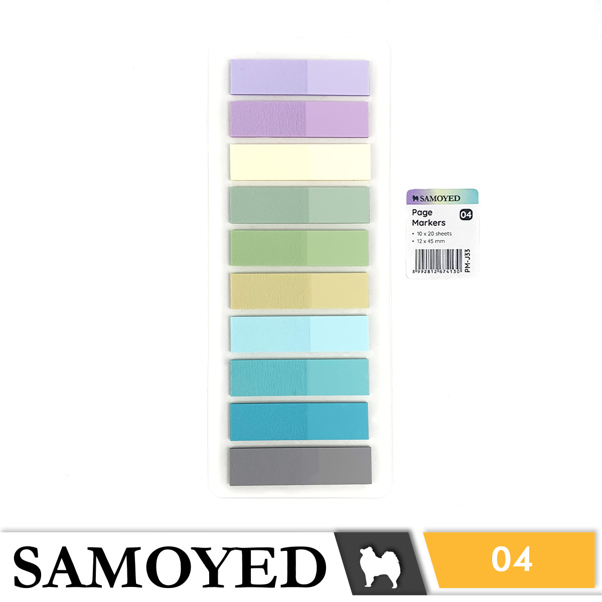 Page Markers Samoyed PM-J33