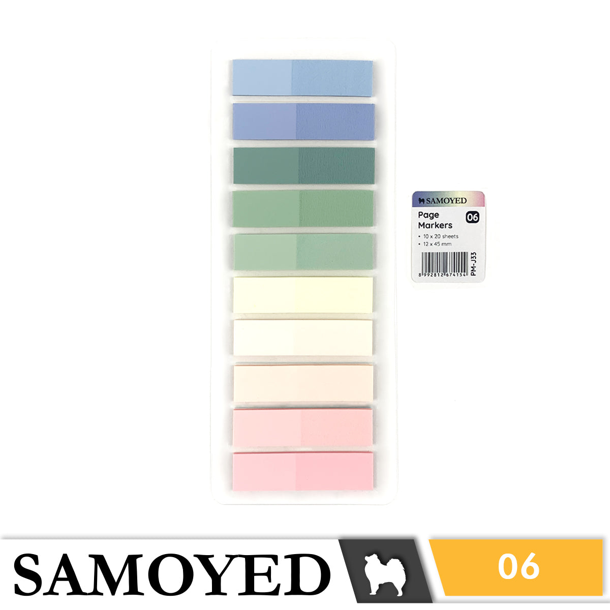 Page Markers Samoyed PM-J33